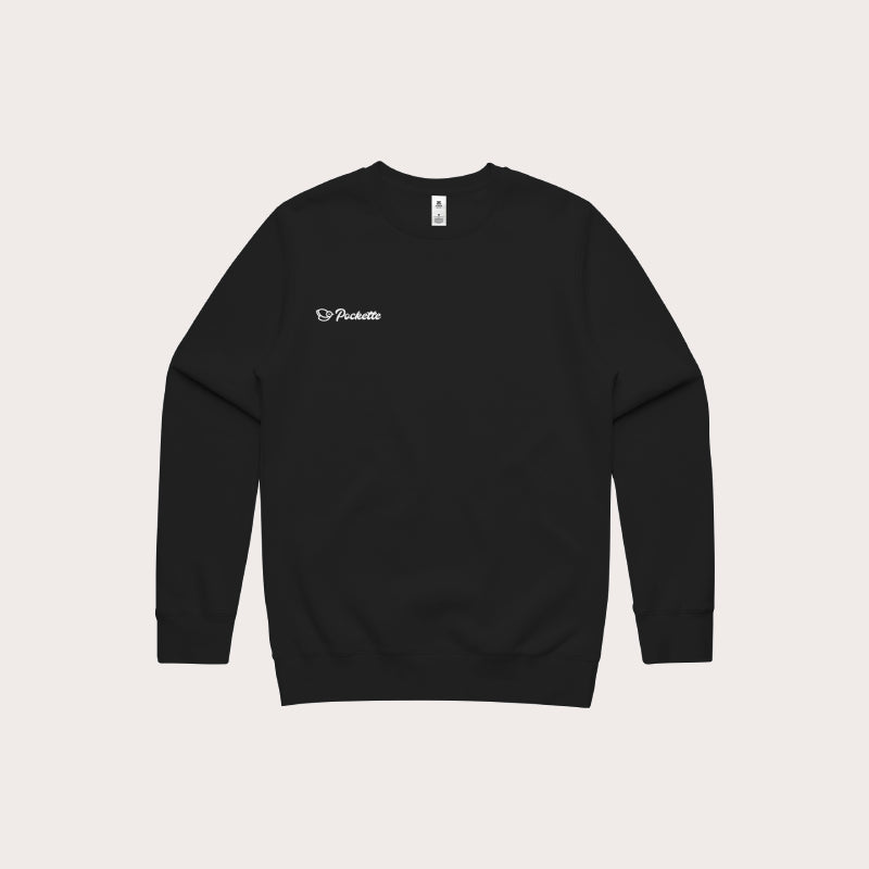 Men's Crew Sweater - Black