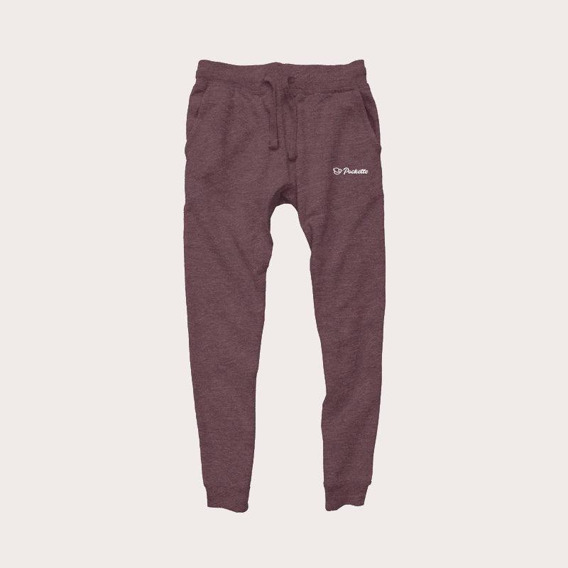 Men's Joggers | Heather Wine