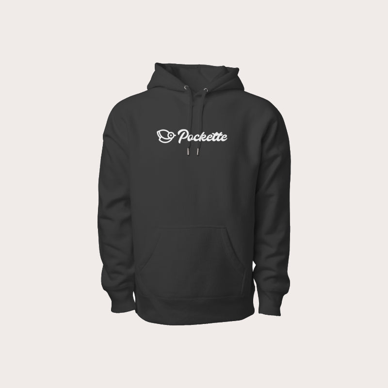 Heavyweight Hoodie - Snicker Hoodie - Black